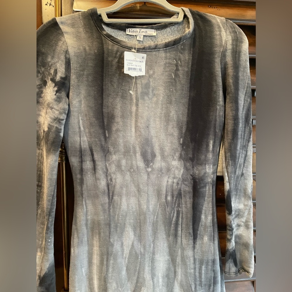 NWT Velvet Torch Los Angeles Body Con Soft Tie Dye *As Is Small - Picture 5 of 7
